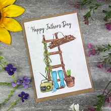 Load image into Gallery viewer, Fathers Day Garden Plantable Seed Card
