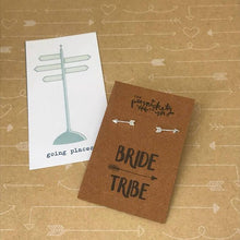 Load image into Gallery viewer, Bride Tribe Arrow Earrings-3-The Persnickety Co