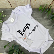 Load image into Gallery viewer, Cute Bunny 1st Easter Bib and Vest