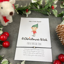 Load image into Gallery viewer, A Christmas Wish - Son Wish Bracelet
