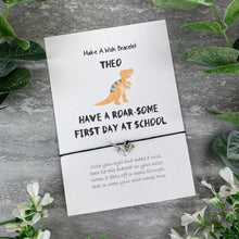 Load image into Gallery viewer, Dinosaur Back To School Bracelet-4-The Persnickety Co