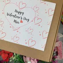 Load image into Gallery viewer, Personalised Heart Valentines Day Sweet Box