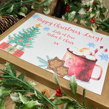 Load image into Gallery viewer, Personalised Christmas Hot Chocolate Box-3-The Persnickety Co