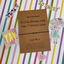 Load image into Gallery viewer, A Little Birthday Wish - Personalised-3-The Persnickety Co