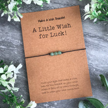 Load image into Gallery viewer, A Little Wish For Luck - Green Aventurine-8-The Persnickety Co