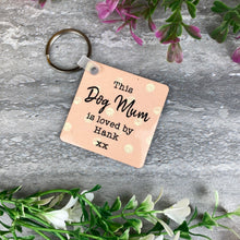 Load image into Gallery viewer, Personalised Dog Mum Keyring
