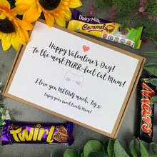 Load image into Gallery viewer, Personalised Cat Mum Valentines Day Chocolate Box-The Persnickety Co
