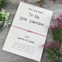 Load image into Gallery viewer, To My Little Valentine Wish Bracelet-2-The Persnickety Co