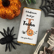 Load image into Gallery viewer, A Halloween Treat Just For You - Personalised Chocolate Bar