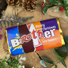 Load image into Gallery viewer, Personalised Brother Chocolate Bar-4-The Persnickety Co