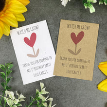 Load image into Gallery viewer, Watch Me Grow Seed Packets