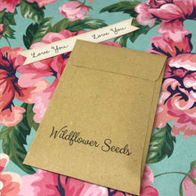 Load image into Gallery viewer, Mummy Thank You For Helping Me Grow Mini Kraft Envelope with Wildflower Seeds-3-The Persnickety Co