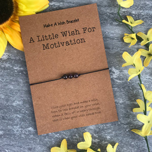 Emma's Pick of the Month - A Little Wish For Motivation - Garnet-2-The Persnickety Co