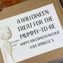 Load image into Gallery viewer, Mummy To Be Personalised Halloween Sweet Box-3-The Persnickety Co