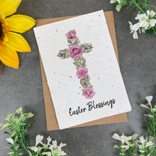 Load image into Gallery viewer, Easter Blessings Plantable Seed Card