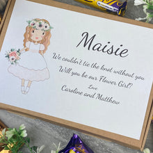 Load image into Gallery viewer, Flower Girl Proposal Chocolate Box-3-The Persnickety Co