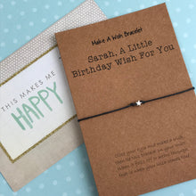 Load image into Gallery viewer, Personalised A Little Birthday Wish For You-5-The Persnickety Co