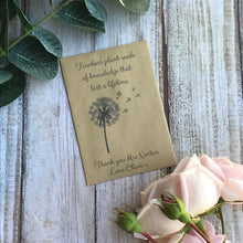 Load image into Gallery viewer, Personalised Teachers Plant Seeds Of Knowledge-2-The Persnickety Co