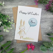 Load image into Gallery viewer, Personalised Happy 1st Easter Card-The Persnickety Co