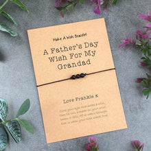 Load image into Gallery viewer, A Father's Day Wish For My Grandad-7-The Persnickety Co