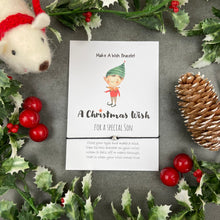 Load image into Gallery viewer, A Christmas Wish - Son Wish Bracelet