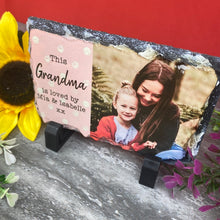 Load image into Gallery viewer, Personalised Slate Photo Print