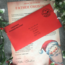 Load image into Gallery viewer, Letter From Father Christmas-10-The Persnickety Co