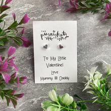Load image into Gallery viewer, To My Little Valentine Earrings-4-The Persnickety Co