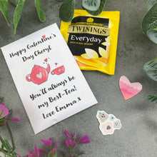 Load image into Gallery viewer, You'll Always Be My Best-Tea Personalised Galentine's Day Tea Envelope