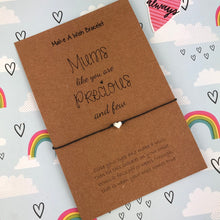 Load image into Gallery viewer, Mums Like You Are Precious And Few Make A Wish Bracelet-6-The Persnickety Co