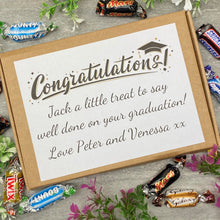Load image into Gallery viewer, Congratulations On Your Graduation Chocolate Celebrations Box-The Persnickety Co