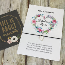 Load image into Gallery viewer, Fabulous Mum Wish Bracelet-8-The Persnickety Co