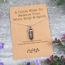 Load image into Gallery viewer, Crystal Necklace  - A Little Wish For Balance