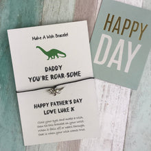 Load image into Gallery viewer, Daddy, You're Roar-Some Personalised Bracelet-6-The Persnickety Co