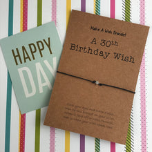 Load image into Gallery viewer, A 30th Birthday Wish -Star-6-The Persnickety Co