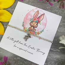 Load image into Gallery viewer, A Special Niece Easter Bunny Beaded Bracelet