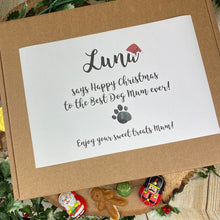 Load image into Gallery viewer, Personalised Christmas Dog Mum/Dad - Sweet Box-3-The Persnickety Co
