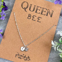 Load image into Gallery viewer, Queen Bee Necklace-10-The Persnickety Co