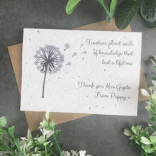 Load image into Gallery viewer, Teachers Plant Seeds Of Knowledge Card-8-The Persnickety Co