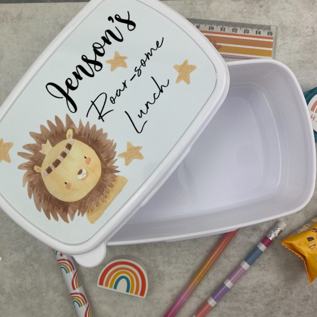 Personalised baby lunch discount box