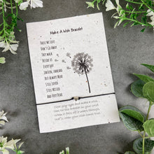 Load image into Gallery viewer, Remembrance Wish Bracelet