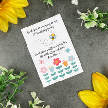 Load image into Gallery viewer, Bee Sunflower Seed Packets