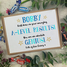 Load image into Gallery viewer, Exam Congratulations - A-Level Chocolate Box