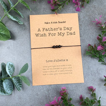 Load image into Gallery viewer, A Fathers Day Wish For My Dad