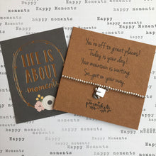 Load image into Gallery viewer, Beaded Charm Bracelet - You're Off To Great Places!-The Persnickety Co