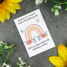 Load image into Gallery viewer, Personalised Birthday Party Favours - Rainbow