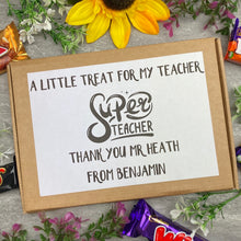 Load image into Gallery viewer, Super Teacher - Chocolate Box-5-The Persnickety Co