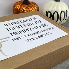 Load image into Gallery viewer, Mummy To Be! Personalised Halloween Sweet Box-6-The Persnickety Co
