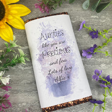 Load image into Gallery viewer, Personalised Auntie Chocolate bar