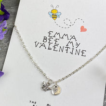Load image into Gallery viewer, Bee My Valentine Necklace-5-The Persnickety Co